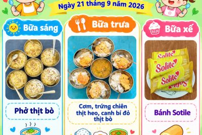 thực đơn ăn ngày 21-09-26